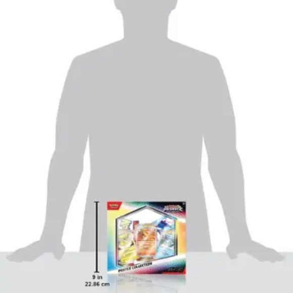 New! Pokemon TCG Scarlet & Violet 8.5 Prismatic Evolutions Poster Collection - Picture 5 of 13